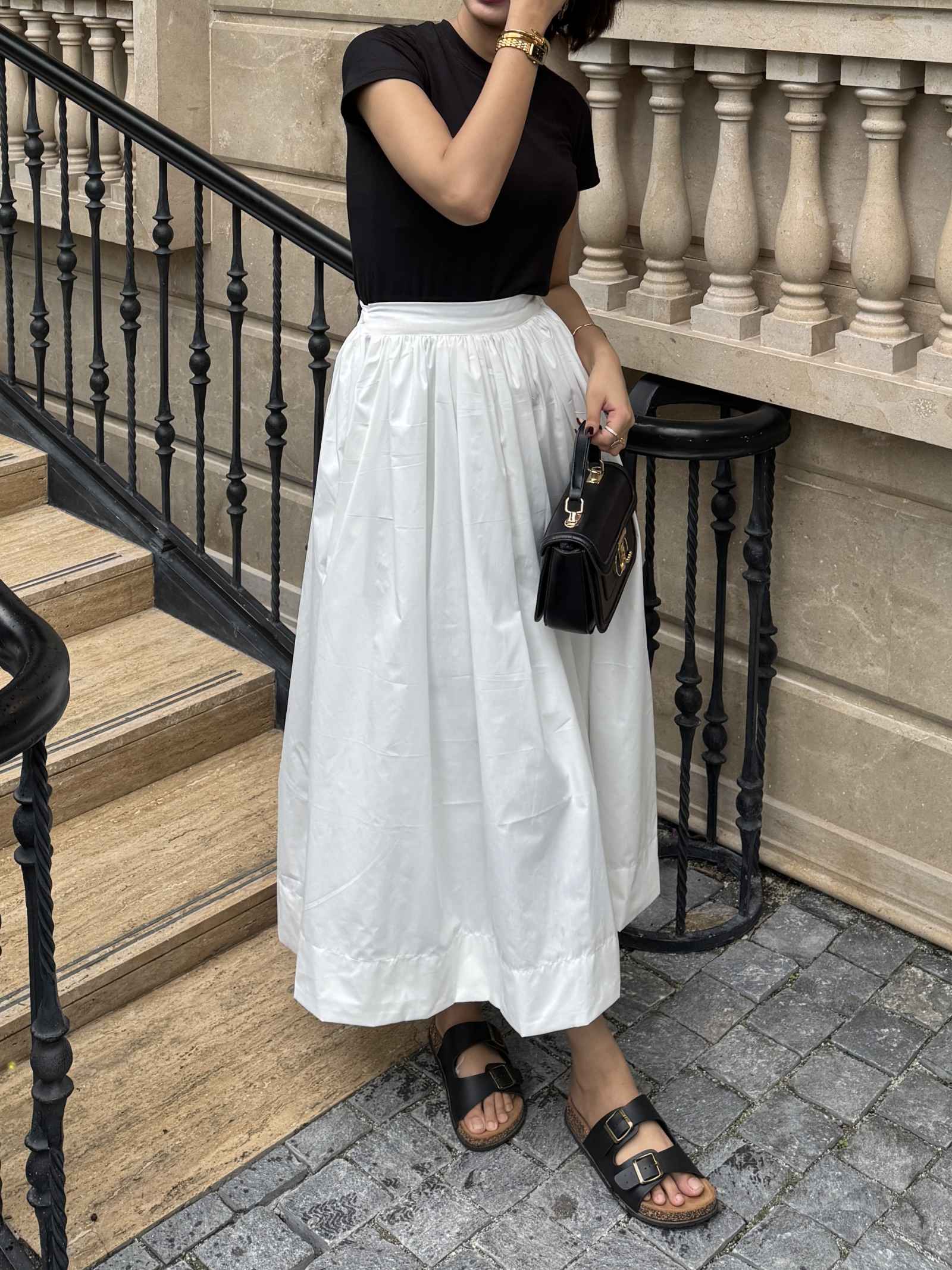 White Old Money Skirt