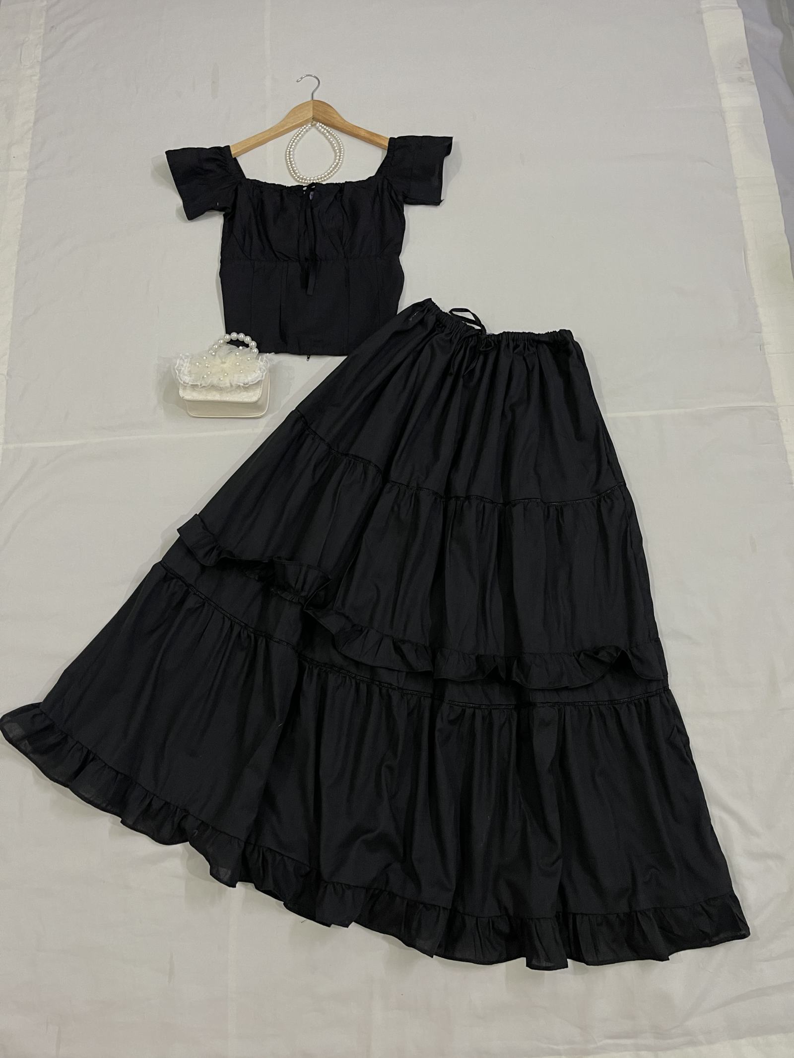 Black Fairy Coord Set