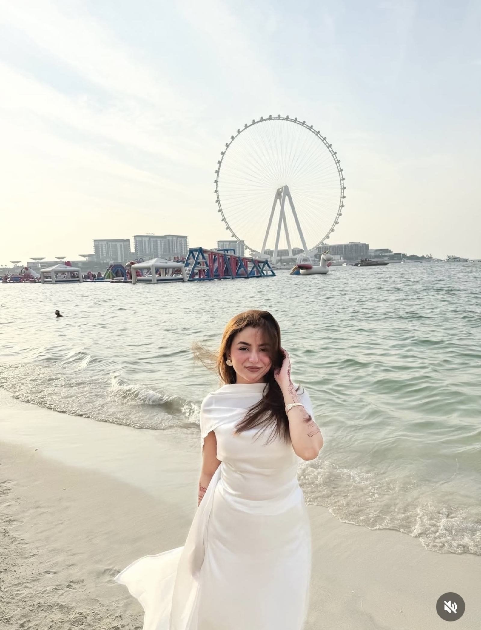 White silk cape dress