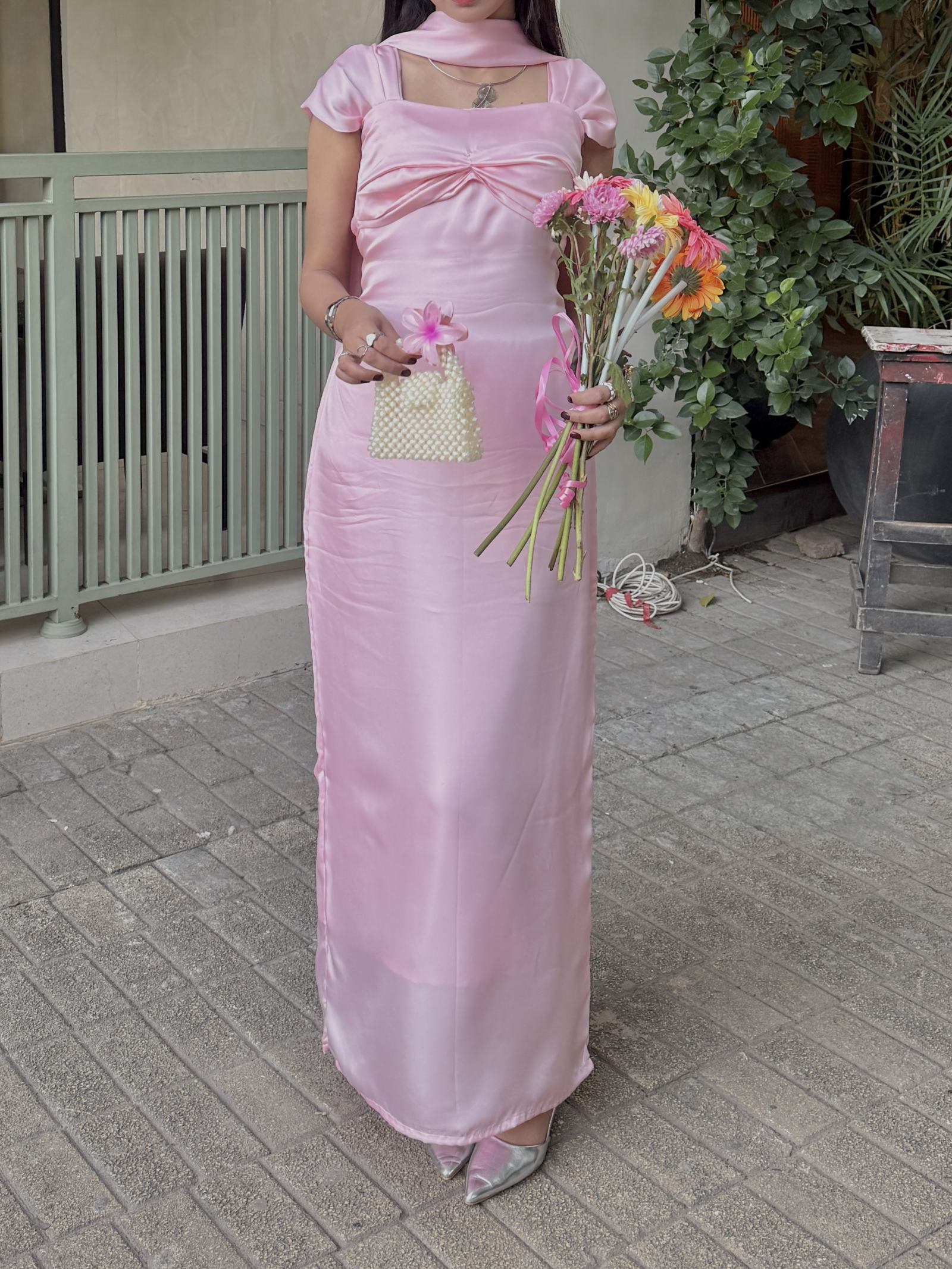 Pink Bow Dress