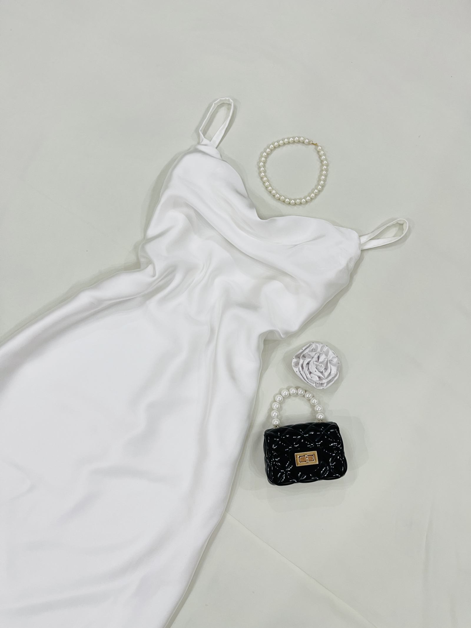 Ivory Slip Dress