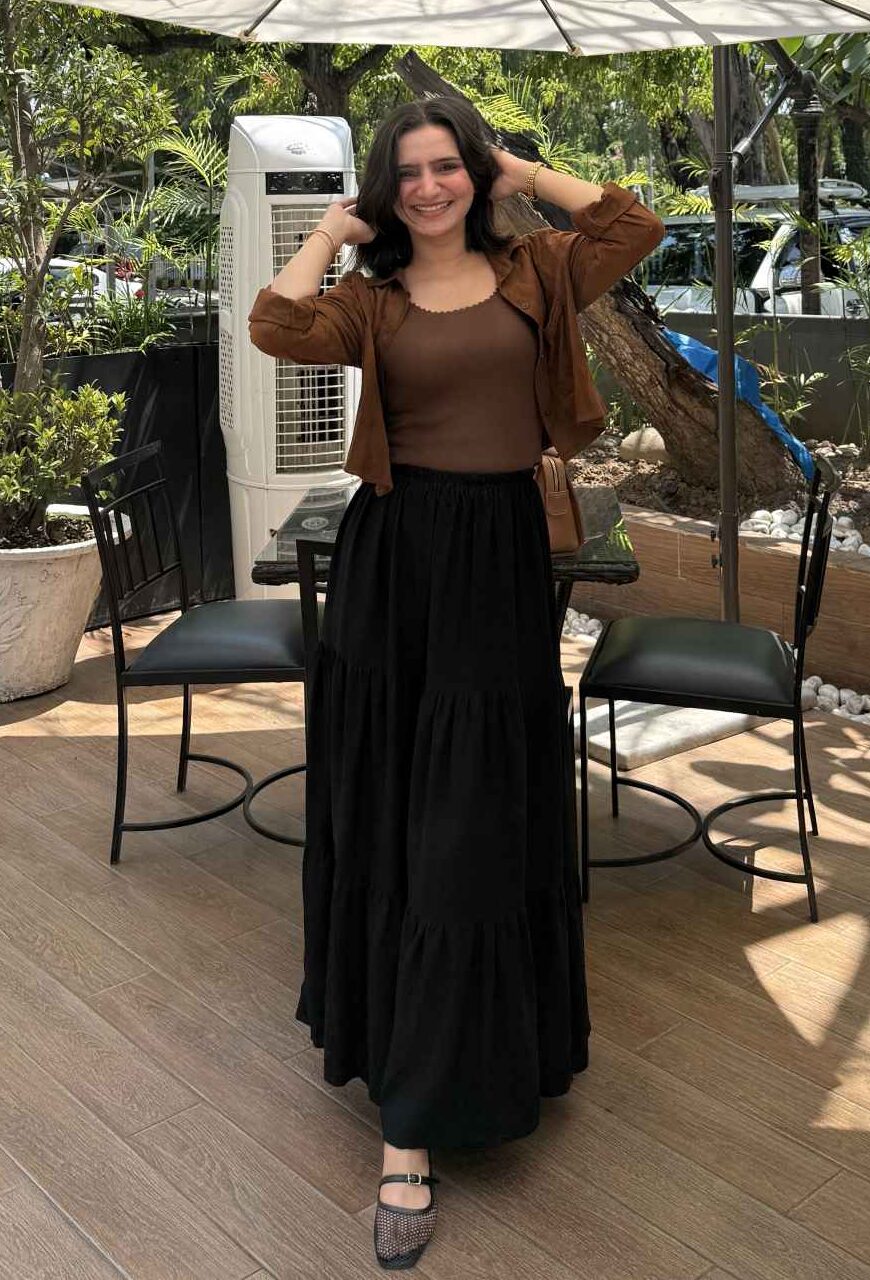 Black Basic Skirt