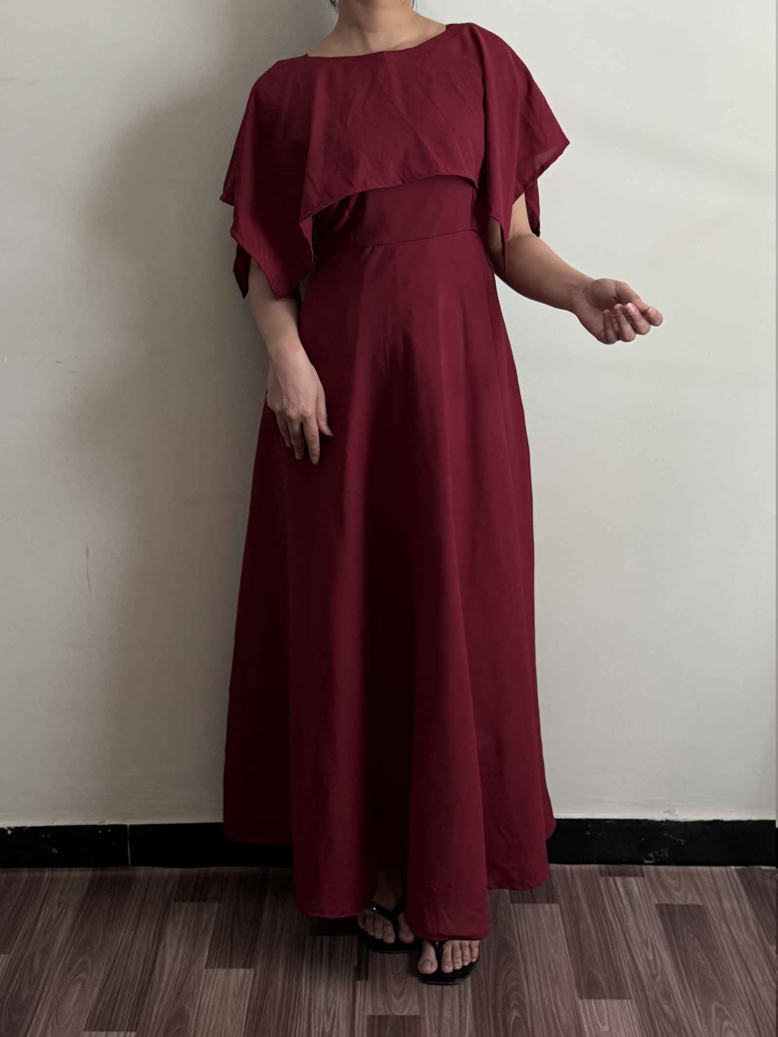 Maroon Lilith Dress