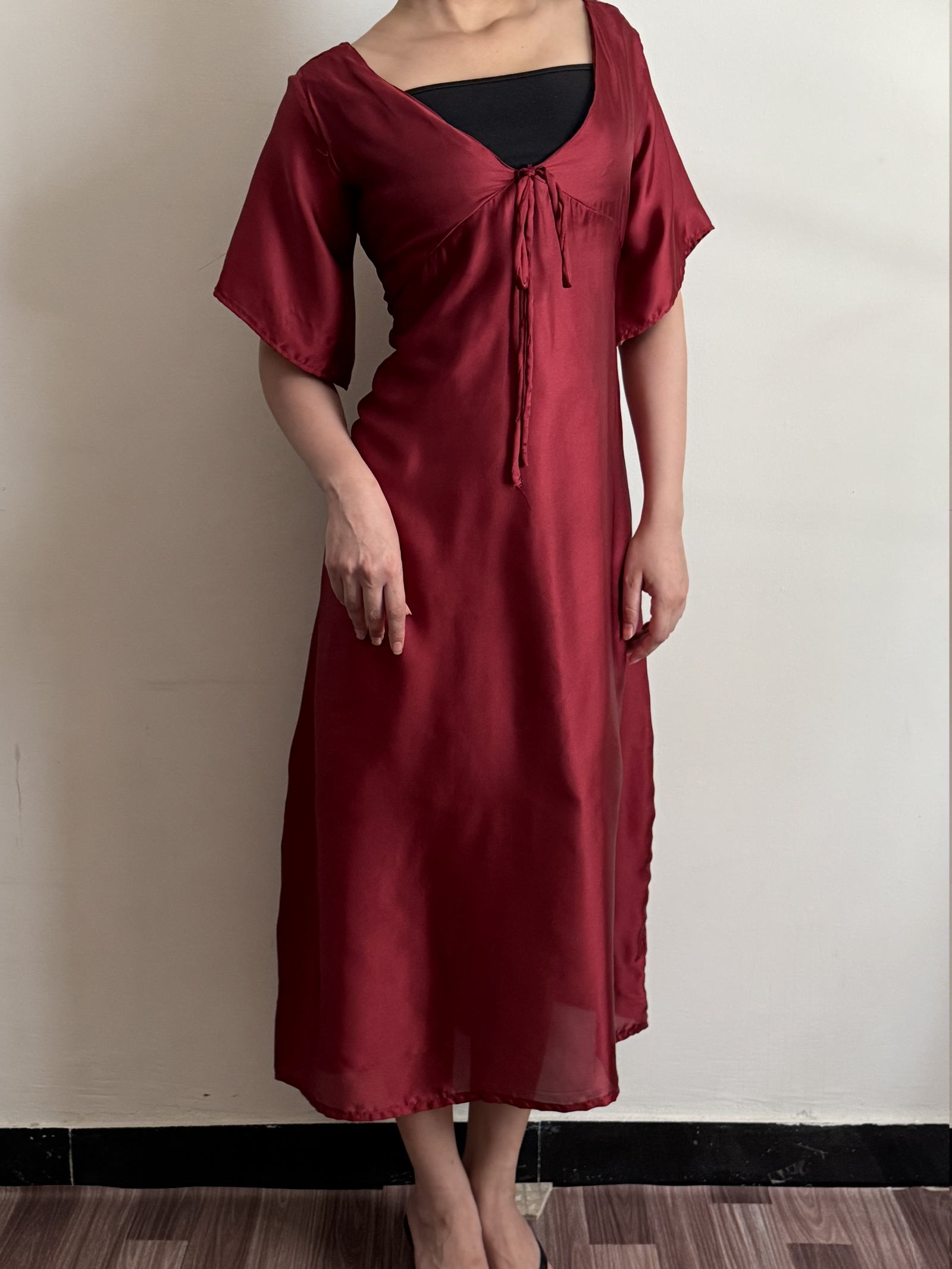 Serene Silk Dress